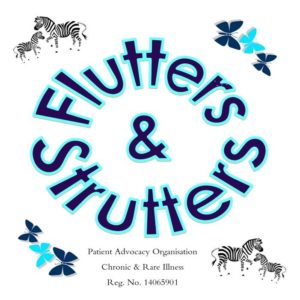 Flutters and Strutters logo